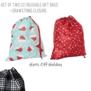 Thirty-One Timeless Memory Pouches, Large - Hats Off Holiday
